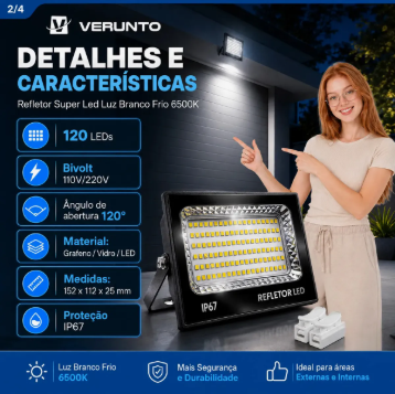 Refletor Super LED 4