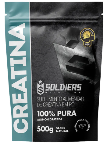 Creatina Monohidratada Soldiers Nutrition 500g