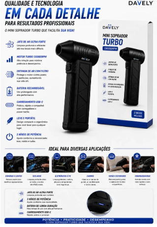 Mini soprador Davely 4