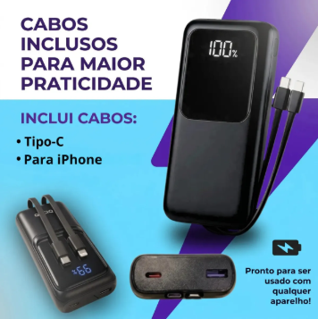 Carregador Portátil Casenn 20.000 mAh