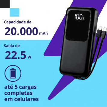 Carregador portátil Casenn 4