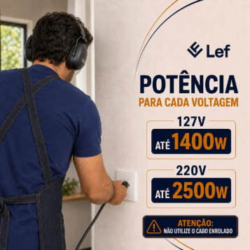 Extensão elétrica LEF 30 metros 4