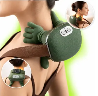 Massageador de Pescoço e Ombro 3D com Aquecimento Elétrico